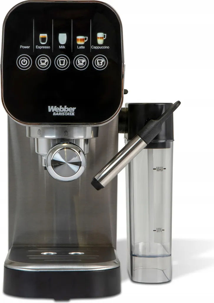 Cafetière expresso à piston Webber H5 avec pression de 20 bar noir - 2