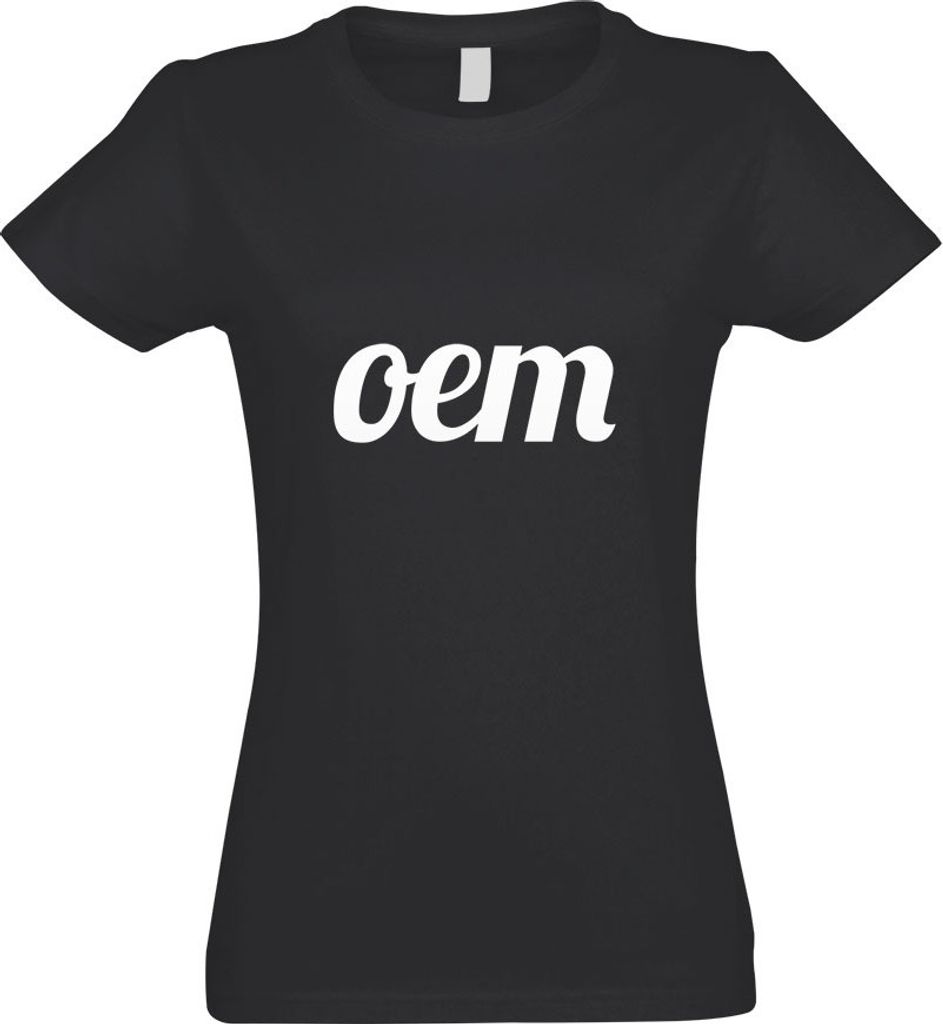 Kiwistar - T-Shirt tailliert - Damen - Graphit - OEM Motiv 1 - mit Motiv Bedruckt - Funshirt Design - Sport - Freizeit - Damen - L