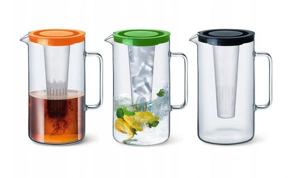 SIMAX Glaskrug mit Eisbehälter und Siebeinsatz, 2,5 l Produktbild 