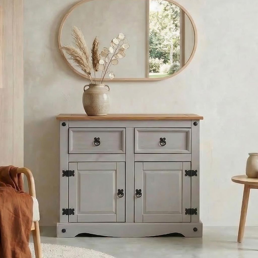 Mexico Kommode RAMON im Landhausstil Kommode aus Kiefer Produktbild 