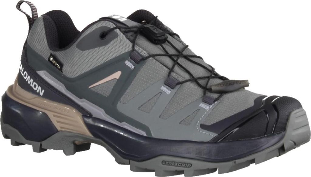 Salomon X Ultra 360 GTX 479823 Wanderschuhe, Damen, Materialmix, Graugrün - Wanderschuhe Outdoor Damen, Grau, absatzhöhe: 5 mm