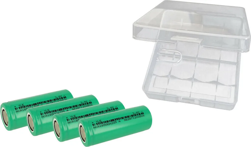 Batterie 18500 de 2250mAh Rechargeable 3.6V Technologie Li-ion Stable