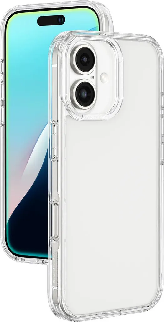 Custodia in silicone Amazingthing Minimal Case per Iphone 16 Plus - Trasparente