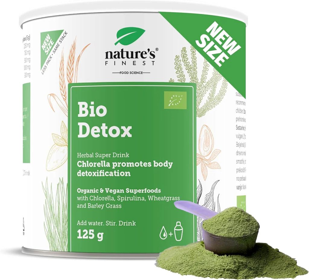 DETOX – REINIGUNG Chlorella Spirulina ökologisch 125 g