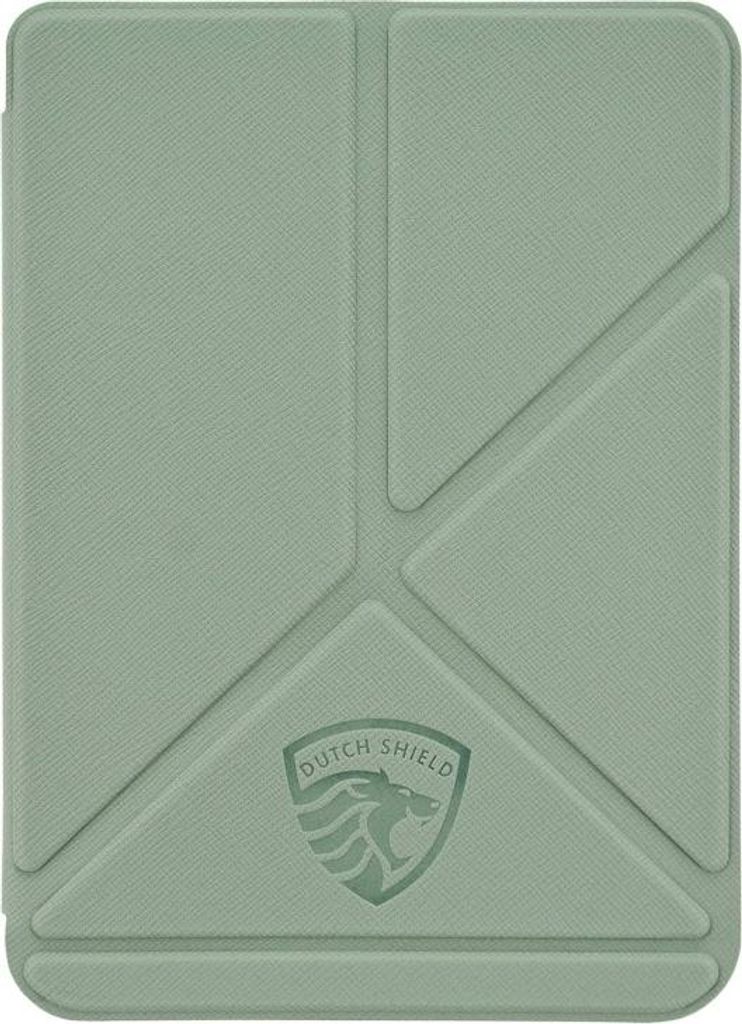 Dutch Shield - Origami Case Hülle für das Tolino Shine Color Ebook - Klapphülle Ereader Schutzhülle Cover Grün, Blau, Agave