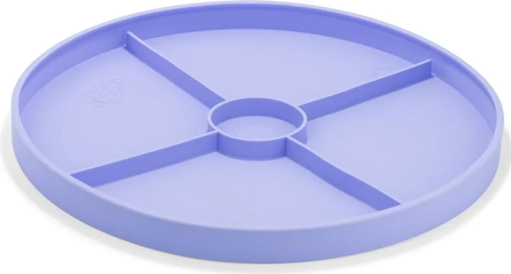 Stop au désordre avec le plateau sensoriel 2en1 Lilas violet robuste