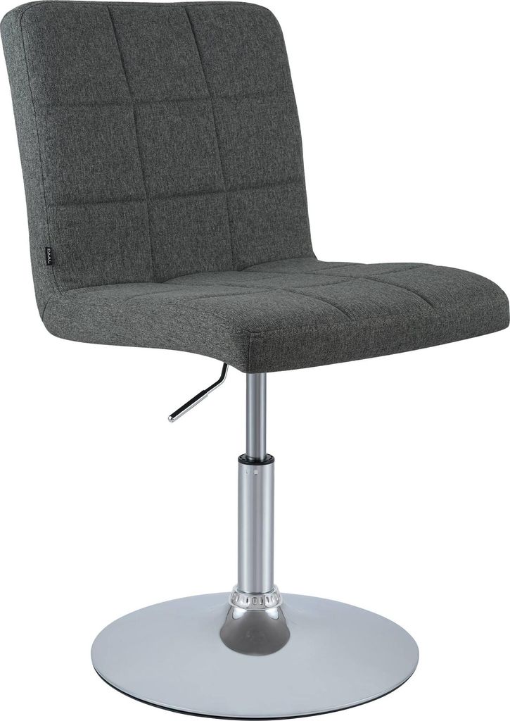 CLP Stuhl Ricky Stoff dunkelgrau Produktbild 