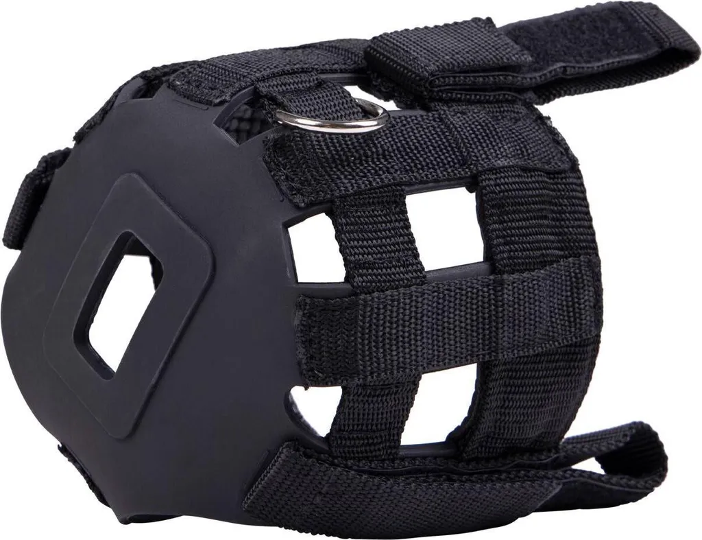 Panier anti-glouton pour poney QHP noir : ralentisseur de foin efficace
