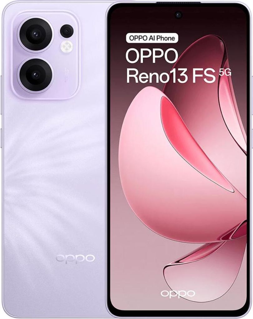 OPPO Reno13 FS 5G 12GB/512GB Lila (Plume Purple) Dual-SIM Produktbild 