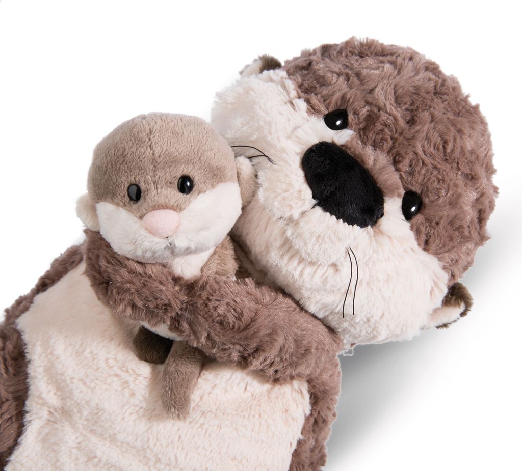 Nici 49169 Kissen Otter Mama Oda & Kind Odalina figürlich Produktbild 7