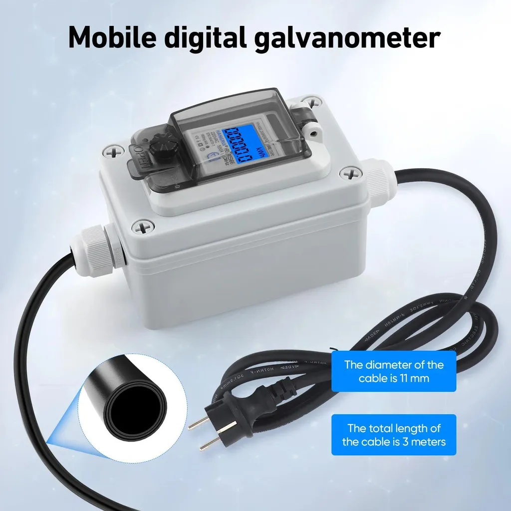 Compteur d'énergie mobile IP67 : mesurez votre consommation 230V sans erreur - 3