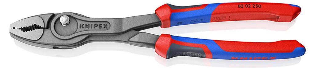 KNIPEX 82 02 250 TwinGrip Frontgreifzange 250 mm mit Produktbild 