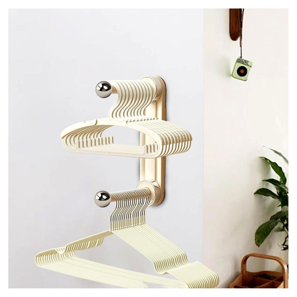 Wandmontierte Kleiderstange - Skalierbarer Saugwand-Kleiderhaken, praktische Aufbewahrungslösung für Dusche, Decke, Ecke, Hosen und Pullover