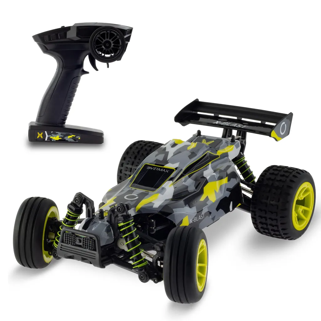 Voiture Télécommandée Tout-Terrain RC Buggy Rapide 45km/h Overmax X-Pace - 28
