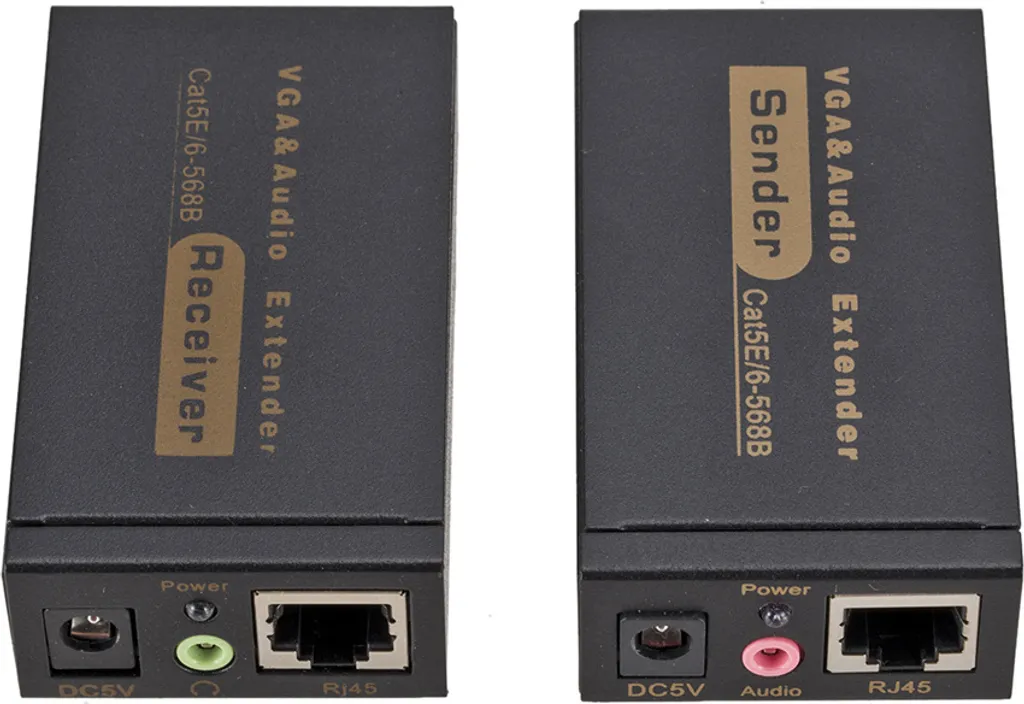 Kit Extension VGA 100m HOPE R Solution pour Signal Vidéo Faible sur RJ45
