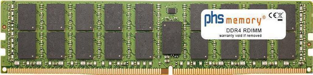 PHS-memory 32GB RAM Speicher passend für Supermicro X12DGO-6 DDR4 RDIMM 3200MHz PC4-25600-R (SP397185)