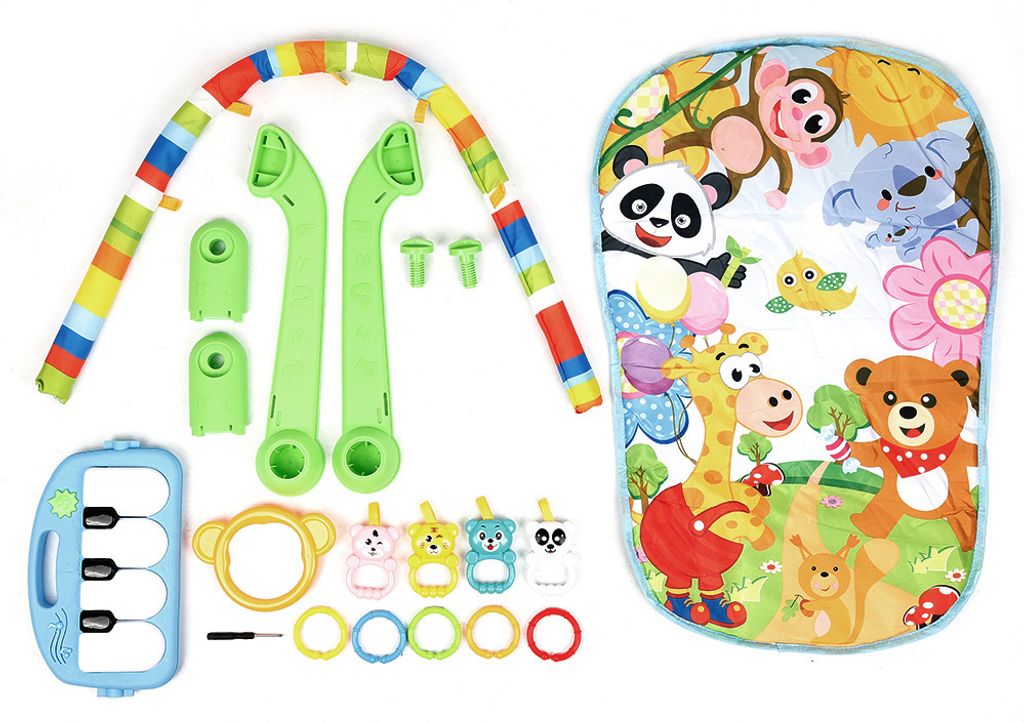 Baby Piano-Gym Spieldecke mit Spielzeug Baby Spieldecke Produktbild 5