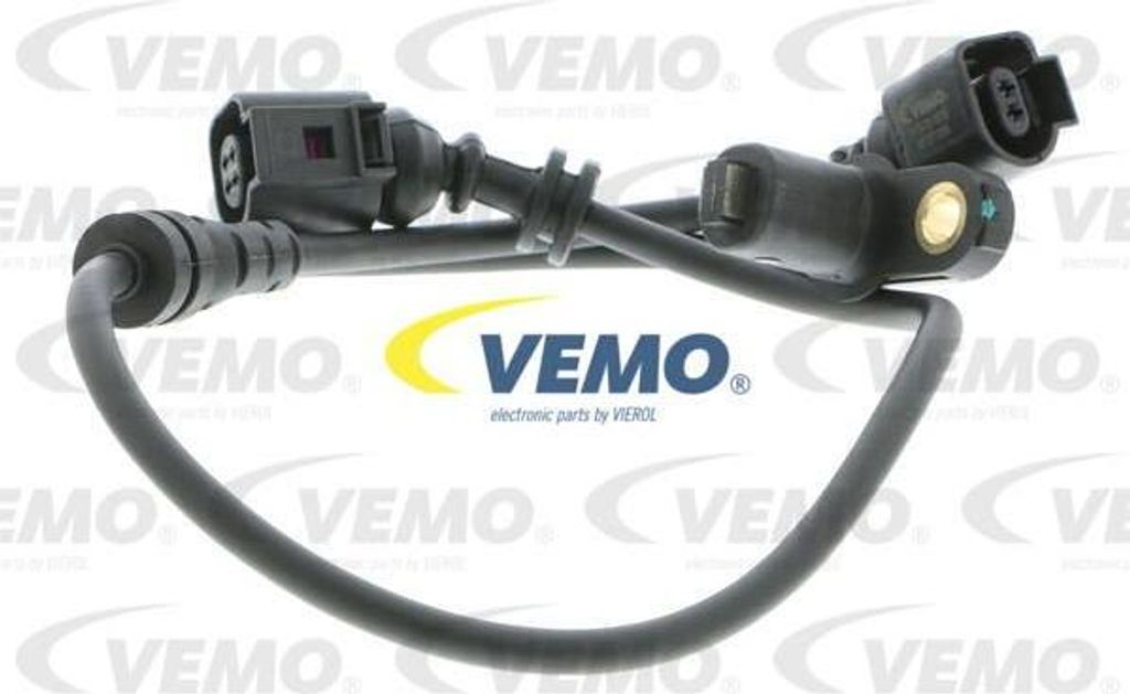 VEMO V10-72-1076 Raddrehzahlsensor OE 7M3927807H kompatibel mit Galaxy, Alhambra, Sharan