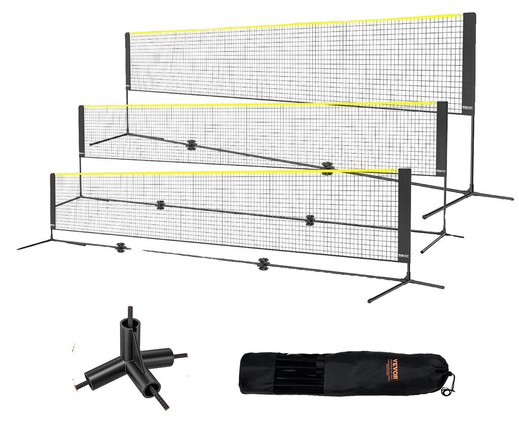 VEVOR Filet de badminton, Filet de volley-ball réglable en Image du produit 