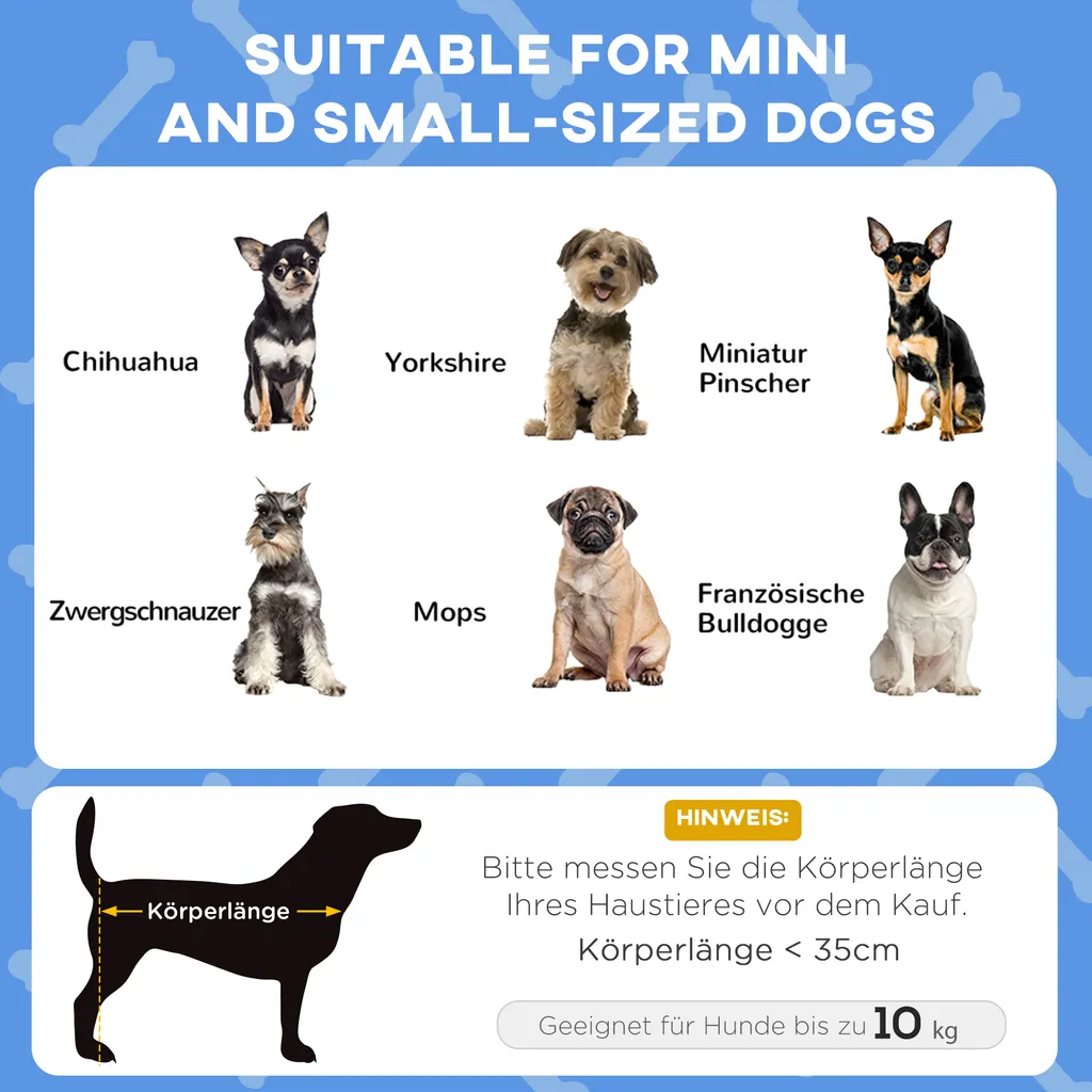 Lit surélevé pour chien protégeant de la chaleur et du sol humide