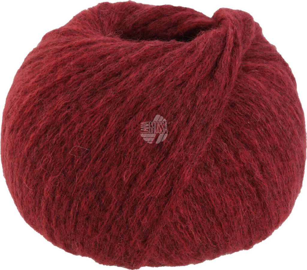 Lana Grossa Spuma, Farbe:008 - Dunkelrot