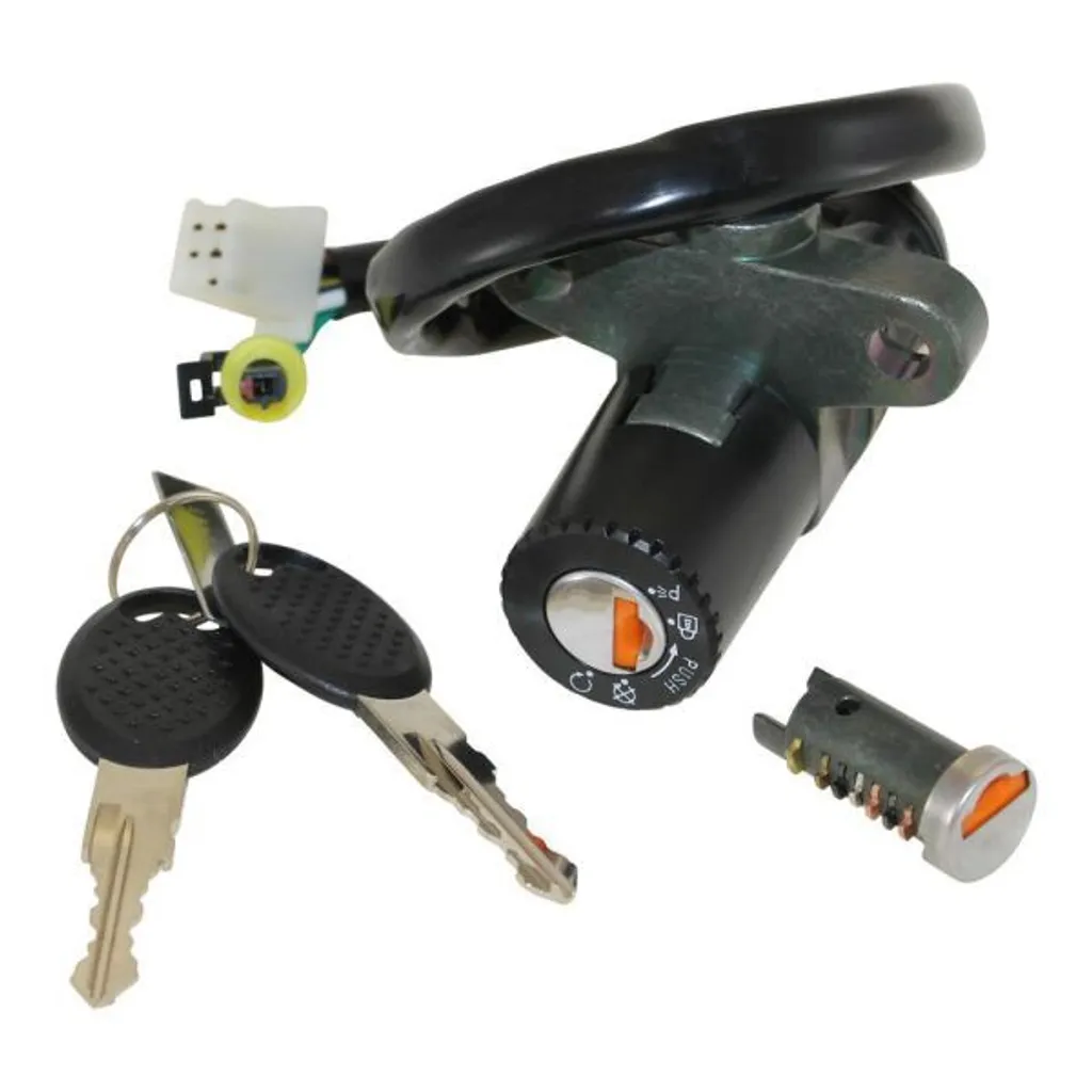 Neiman et barillet de selle pour scooter Gilera DNA 50 et 125 180cc 00-04
