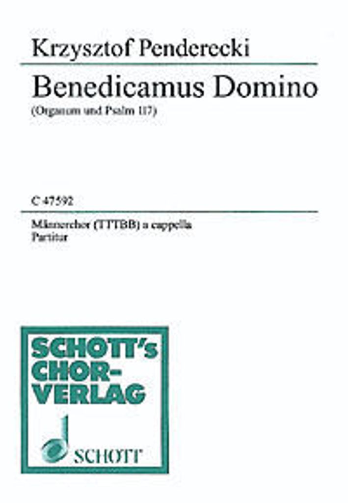 Benedicamus Domino - Organum und Psalm 117 - Penderecki