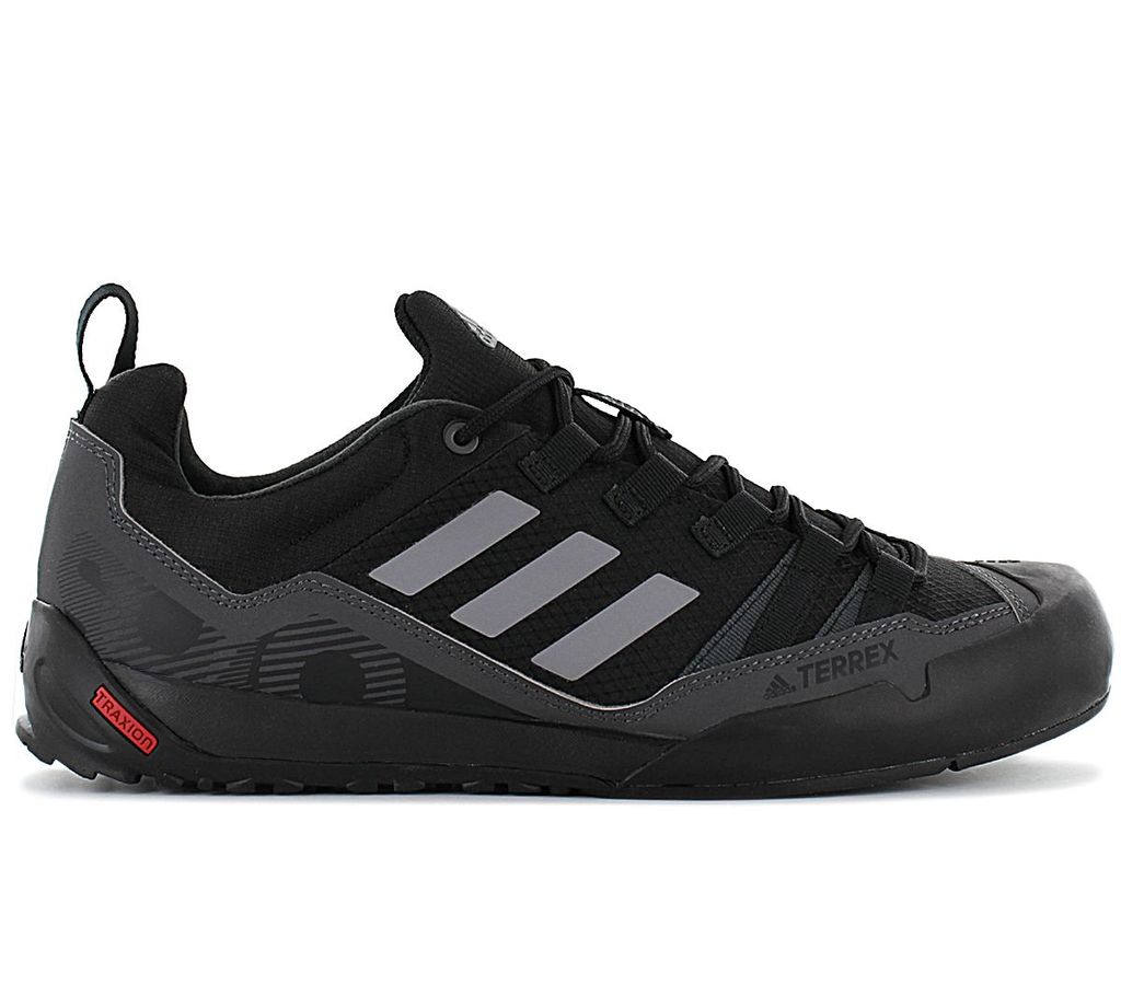 adidas Terrex Swift Solo 2 - Herren Wanderschuhe Schwarz GZ0331 , Größe: EU 42 2/3 UK 8.5
