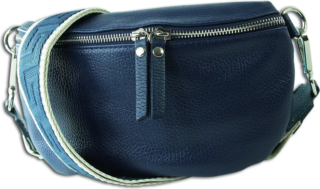 Sac banane de voyage rose en cuir pour femme - Pratique et stylé 22cm