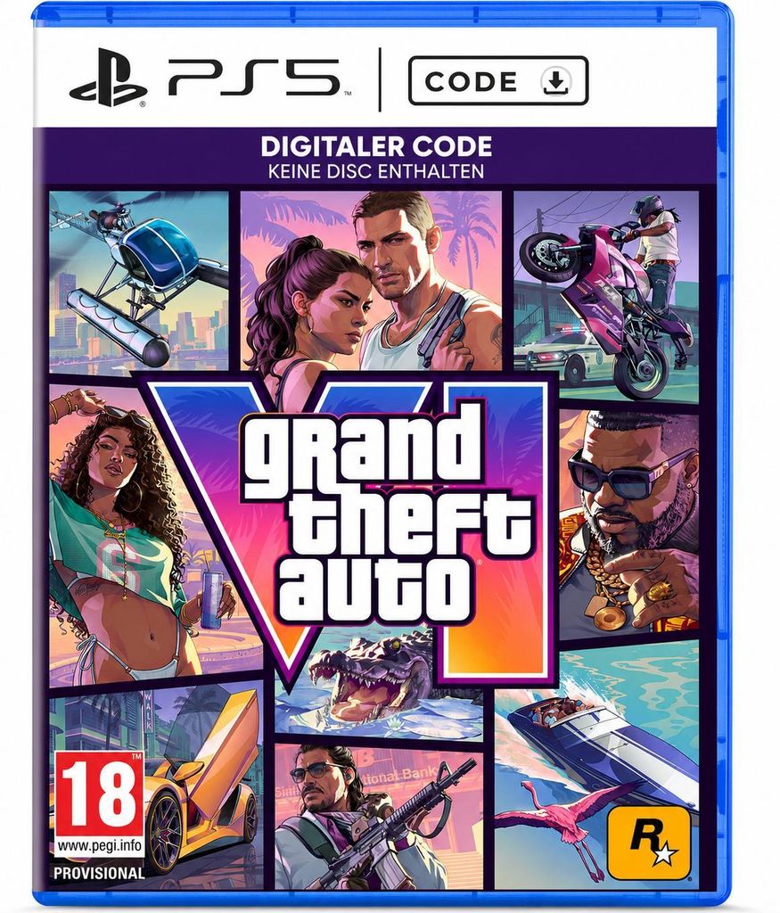 Grand Theft Auto VI (GTA 6) PS5 | PSN Key EU | Digitaler Produktbild 