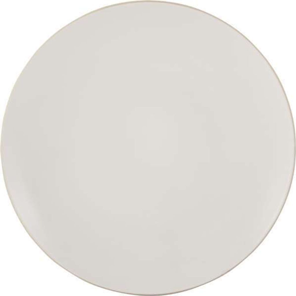 Speiseteller GOURMET BASICS D. 28cm off white weiß matt Keramik Creative Tops WA