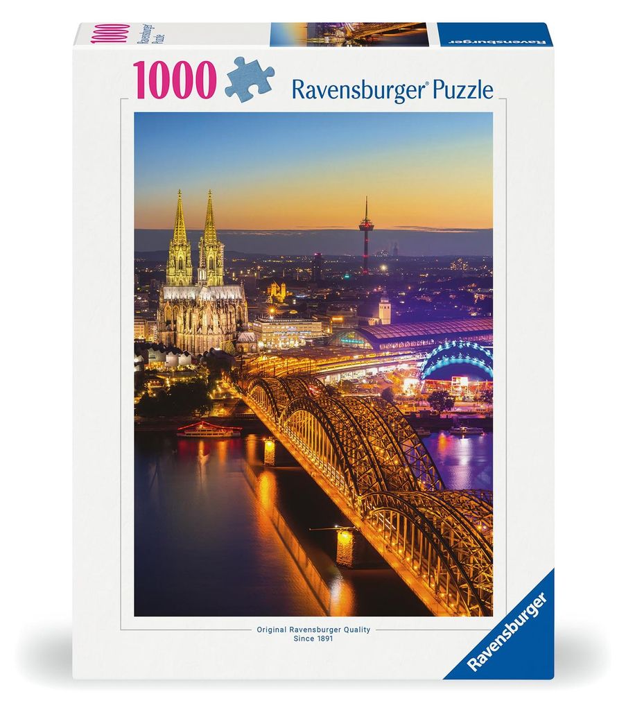 Rompecabezas Ravensburger de 1000 piezas - Imagen brillante Imagen del producto 