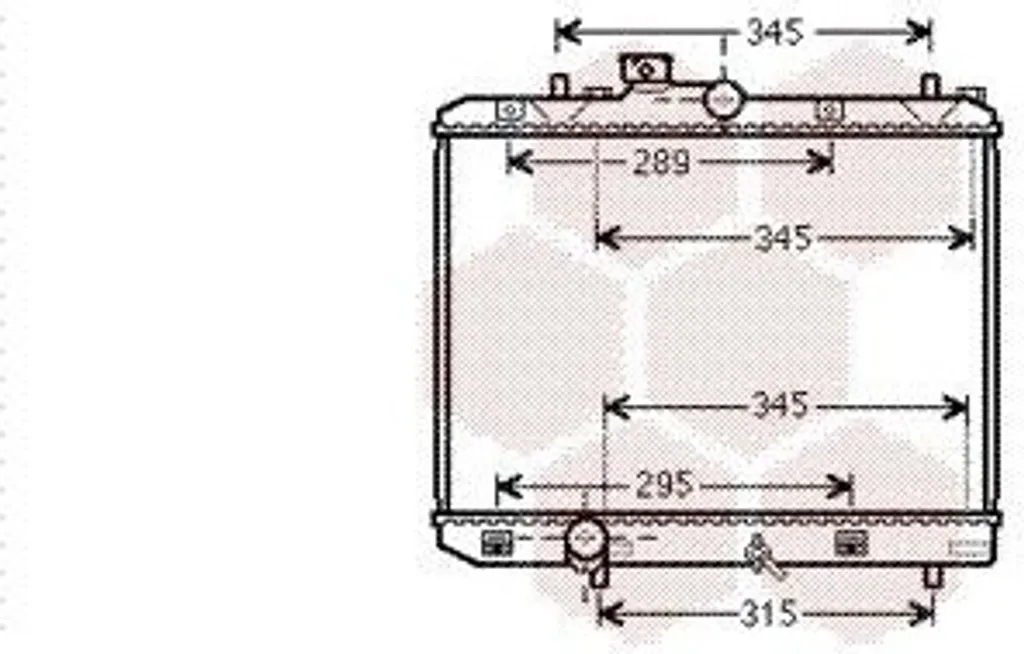 Réparer fuite radiateur : VAN Wezel 52002111 Suzuki Wagon R Opel Agila