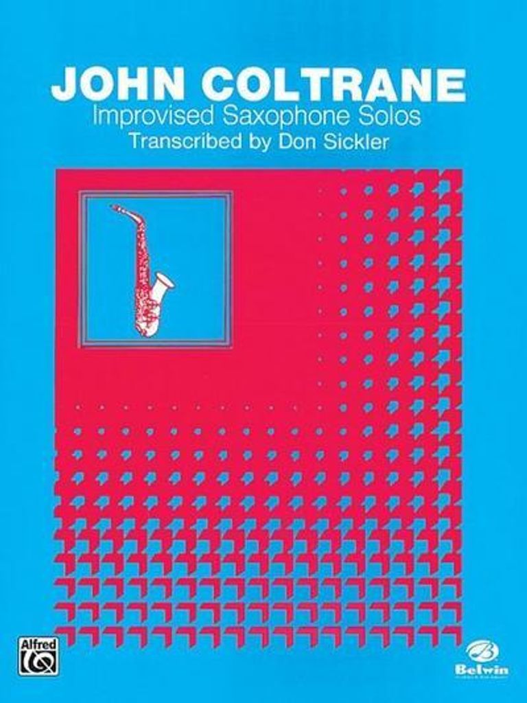 John Coltrane Improvisierte Saxophon