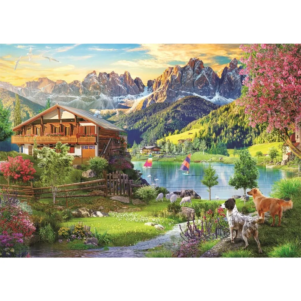 Puzzle Dolomites 3000 pièces Anatolian - Finition premium et découpe nette