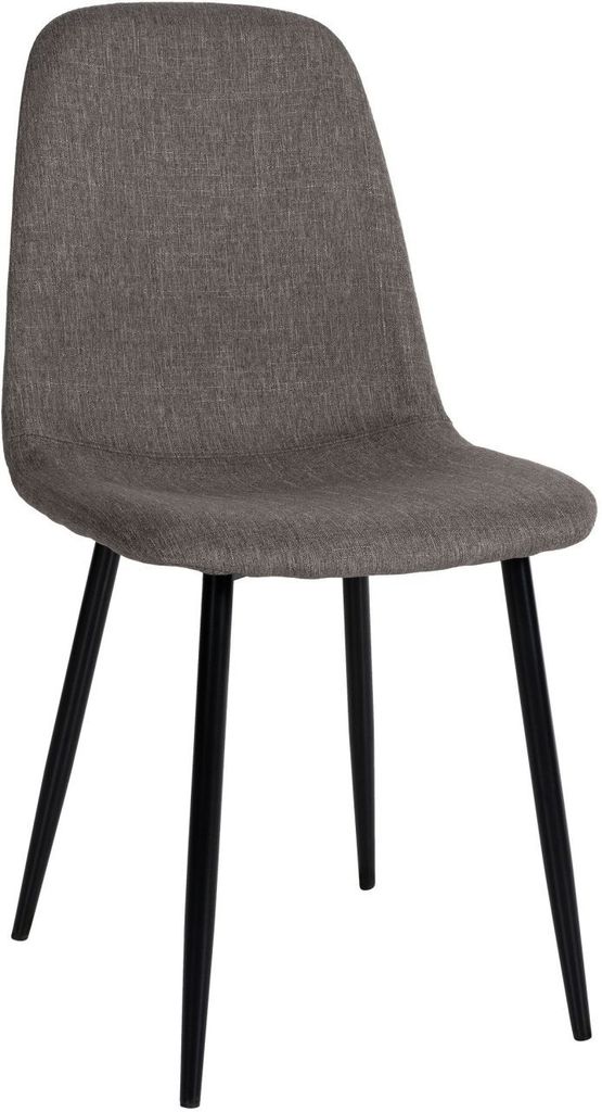Esszimmerstuhl Napier Stoff taupe