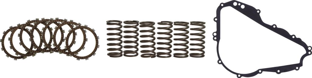 Kupplung Set für BMW F 650 650 CS Scarver ABS Baujahr 2005 Kupplungslamellen Kupplungsfedern Kupplungsdeckeldichtung von pamoto - Neu