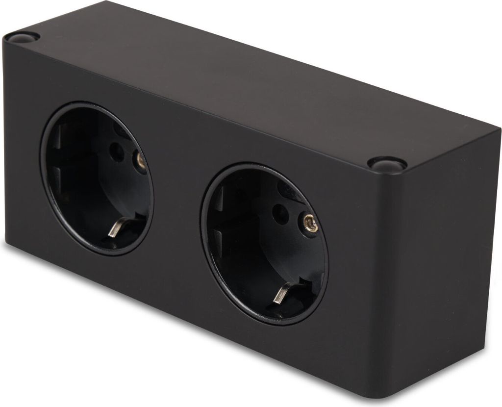 kalb | 2-fach Steckdosenleiste 2x 230V Steckdosen, Kabel Produktbild 
