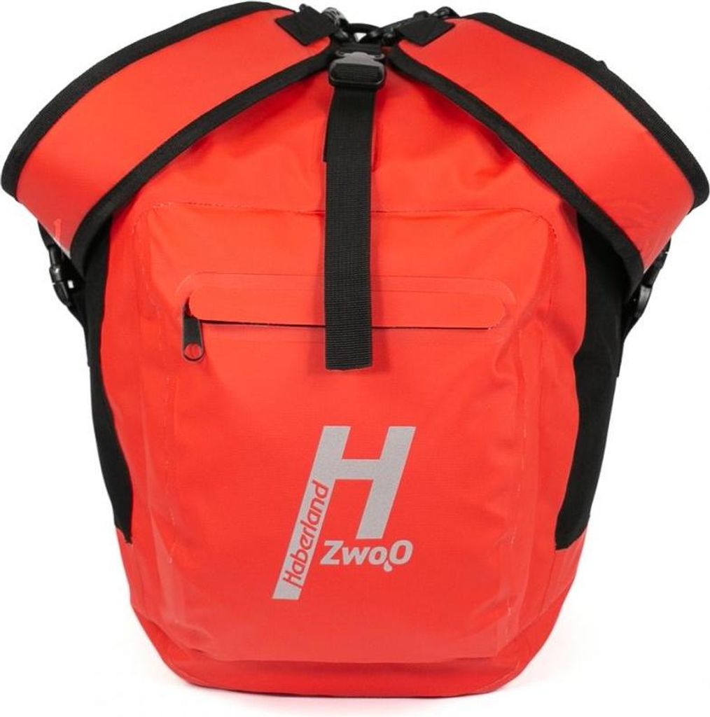 Haberland Unisex Bike- Rucksack H2O in rot (Größe: One Size)
