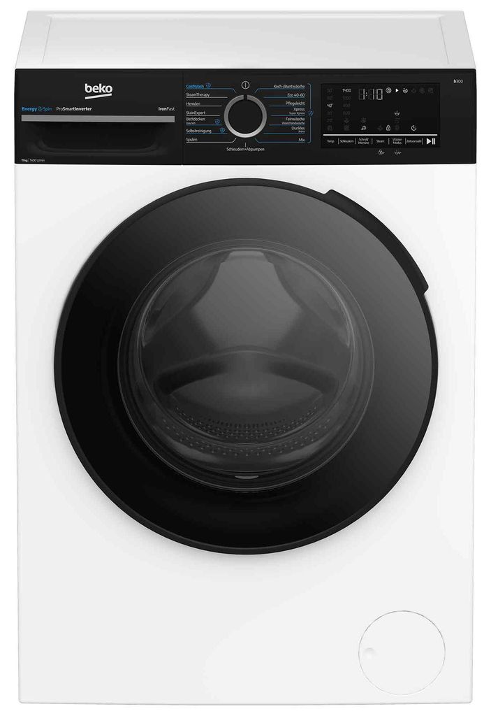 Beko BM3WFU31141R Waschmaschine StainExpert Hygiene+ Produktbild 