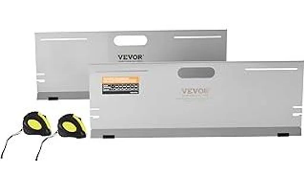 Assetto Ruote VEVOR Kit 2 Piastre Allineamento Acciaio Inox Professionale