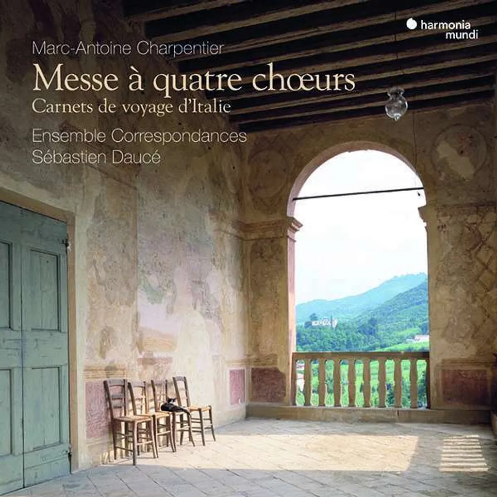 CD Album Messe à quatre chœurs Charpentier - Direction Sébastien Daucé