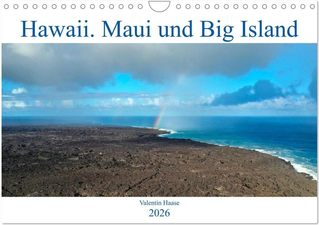 Hawaii, Maui und Big Island (Wandkalender 2026 DIN A4 quer), CALVENDO Monatskalender