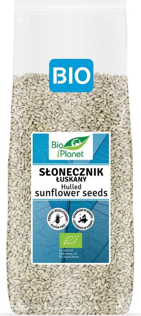 GESCHÄLTE GLUTENFREIE SONNENBLUMENKERNE 800 g – PLANET