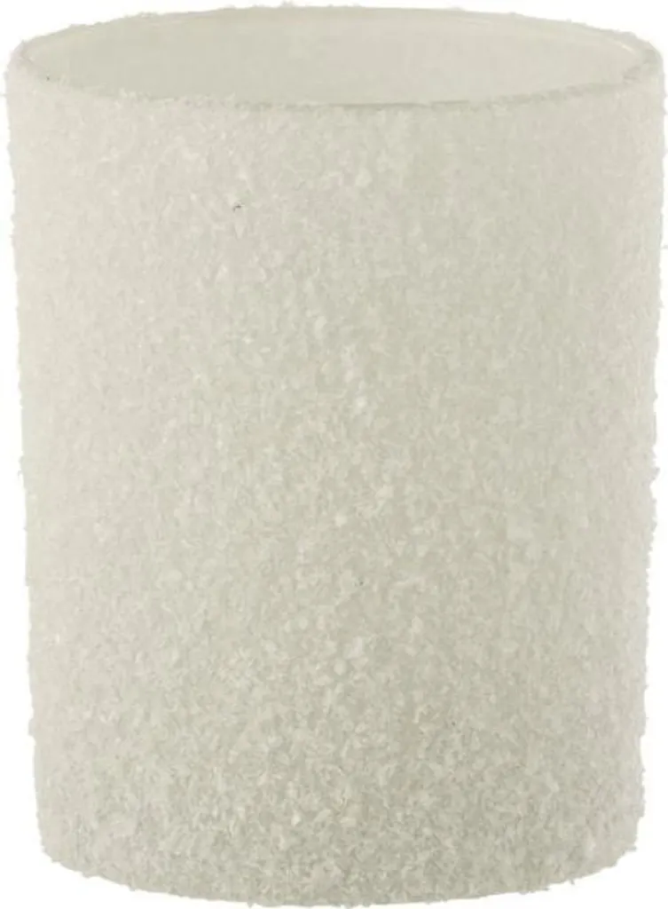 Créez une Ambiance Zen avec ce Porte-bougie Blanc Neigeux Antistress