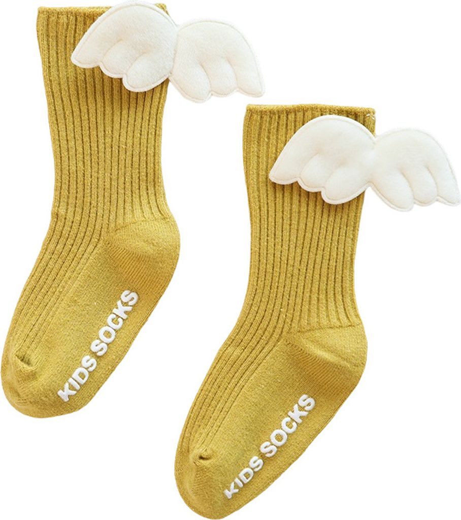WI-22309 Kindersocken in Gelb für Mädchen KP22309 Produktbild 