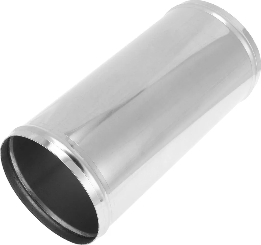 Tube d'échappement droit T304 inox 4,75" OD finition perle roulée DIY