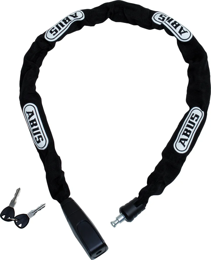Abus CityChain 8800/95 Noire : Chaîne de antivol vélo haute sécurité