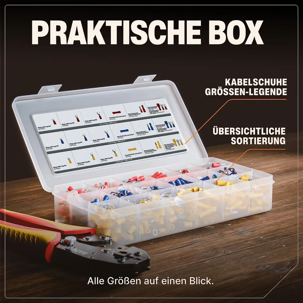 Kit Cosses de Connexion Rapide 700 pcs pour Câblage Auto et Maison