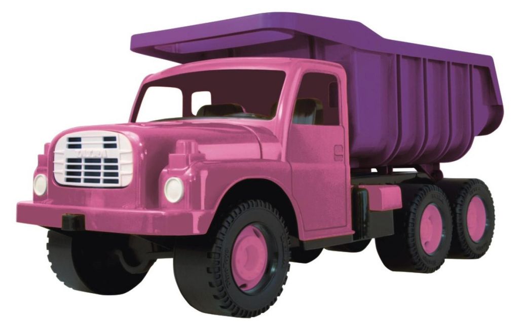Voiture Tatra 148 en plastique, 73 cm, dans sa boîte - rose Image du produit 